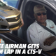 We Took Tuskegee Airman and Racing Legend Jim Barbour Around a Track in His Dream Cadillac CTS-V